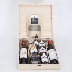 Premium Collection - Gift Gox with Wine and Superfoods Delis